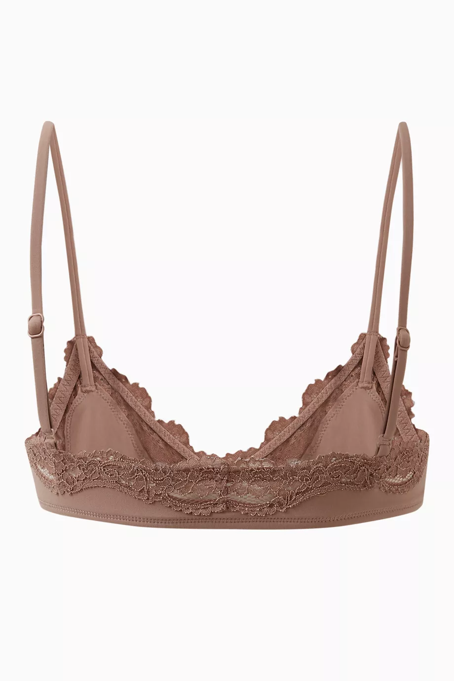 Buy SKIMS Brown Fits Everybody Scoop Bralette in Corded Lace for Women in  Kuwait