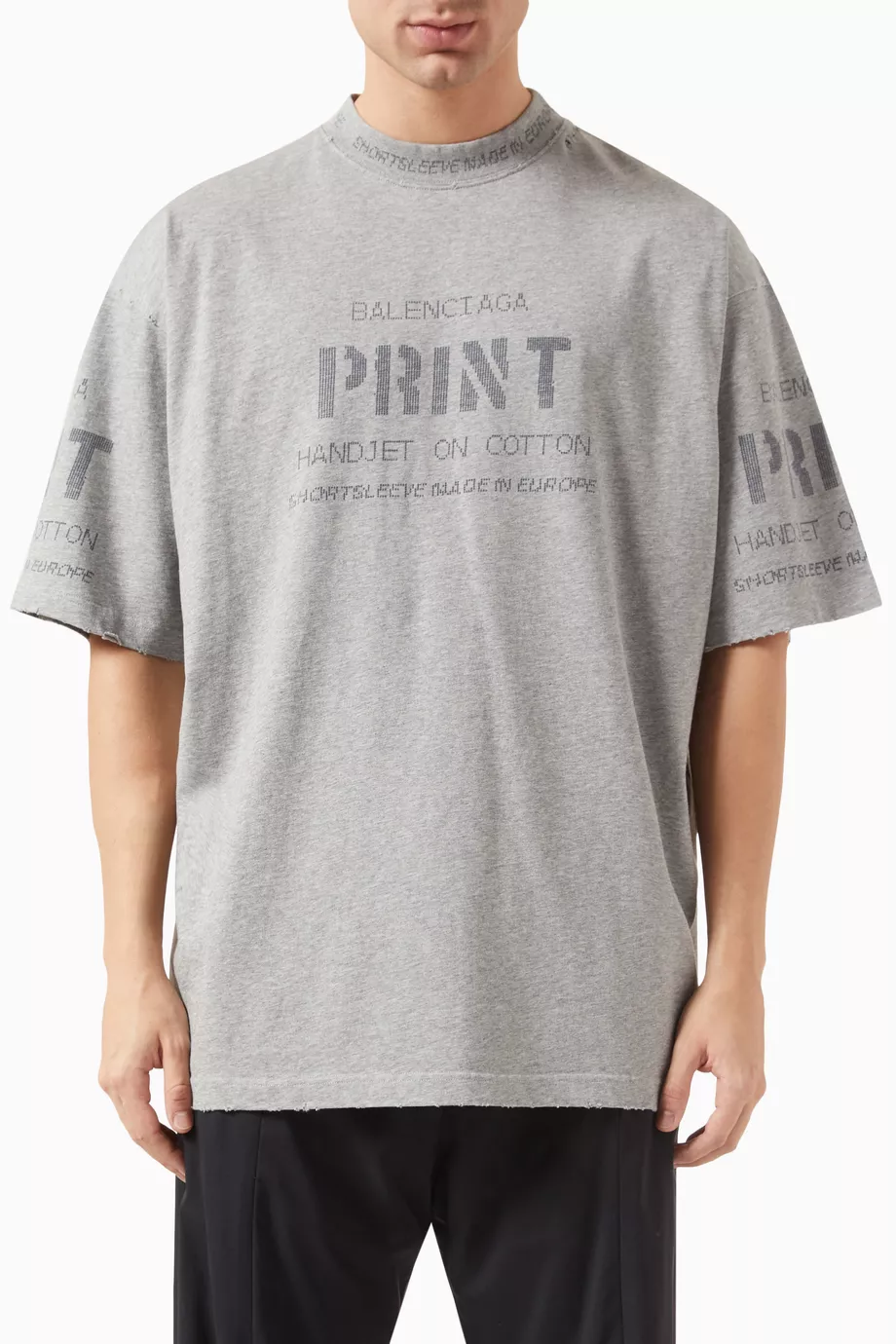 Balenciaga print t shirt 2025