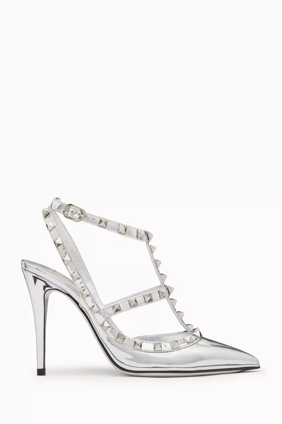 Buy Valentino Garavani Silver Valentino Garavani Rockstud 100