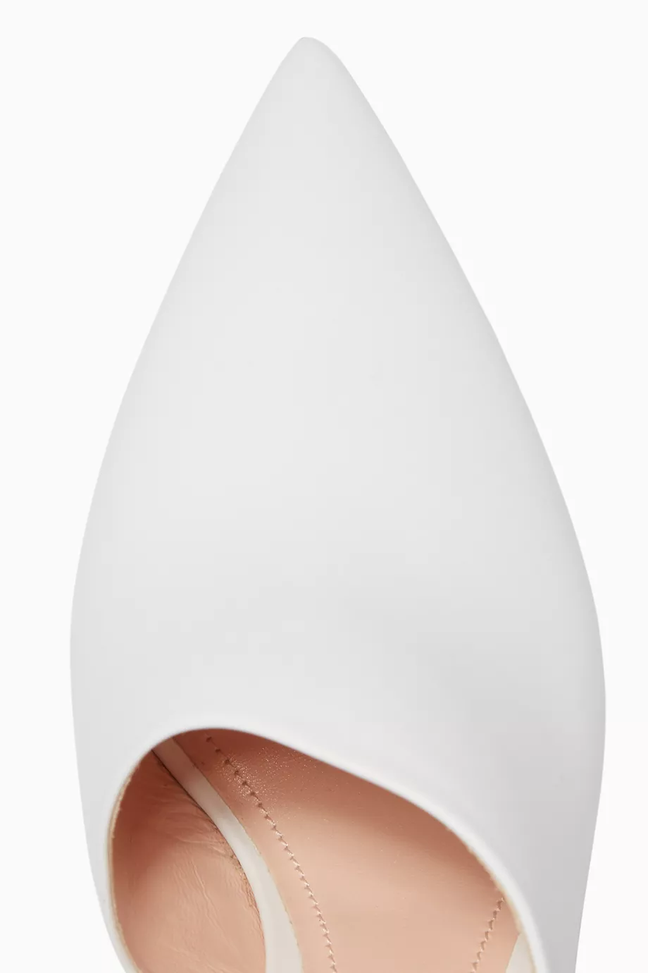 Buy Nicholas Kirkwood White White Mira Leather Mules for Women Online Ounass Kuwait