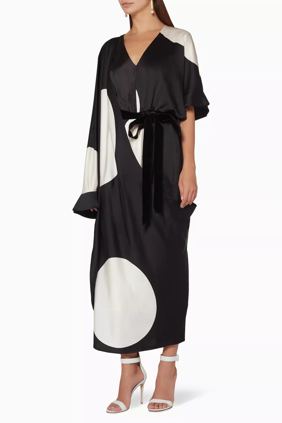valentino black and white dress VALENTINO Size M Black White Polka Dot Strapless Dress Jacket Set – Sui  Generis Designer Consignment main image 1