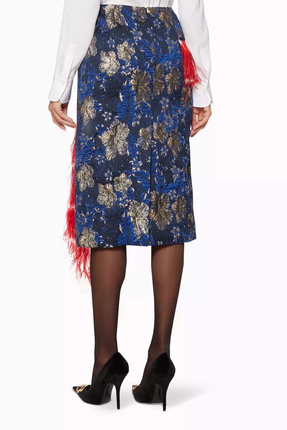 スカート Dries Van Noten SS25 'Salga' skirt (2510108371486 201) Double layered skirt - Spring-Summer Women | Dries Van Noten