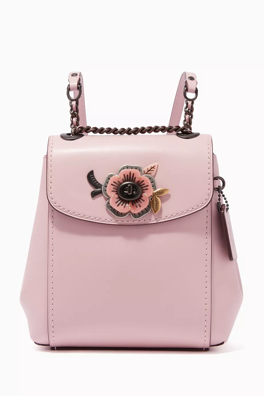 Coach tea rose backpack cheap
