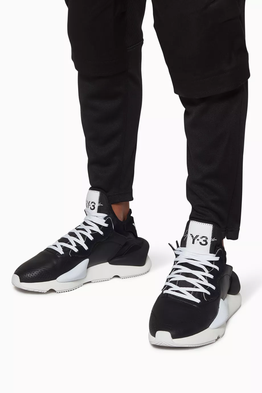 Buy Y-3 Black Kaiwa Sneakers for Men Online Ounass Kuwait