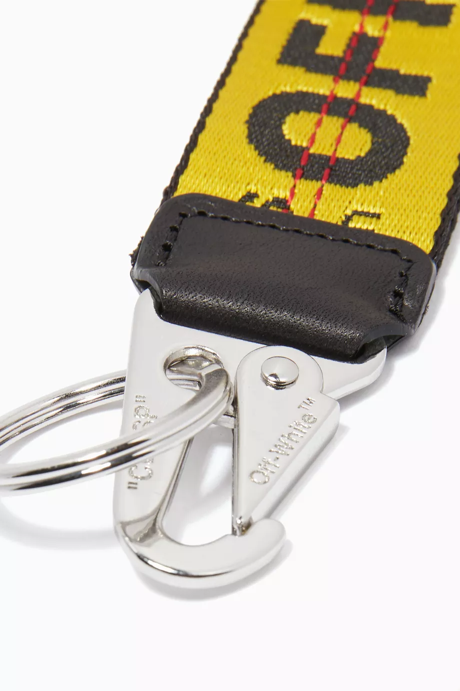 Buy Off White Yellow Industrial Key Chain for Men Online Ounass Kuwait