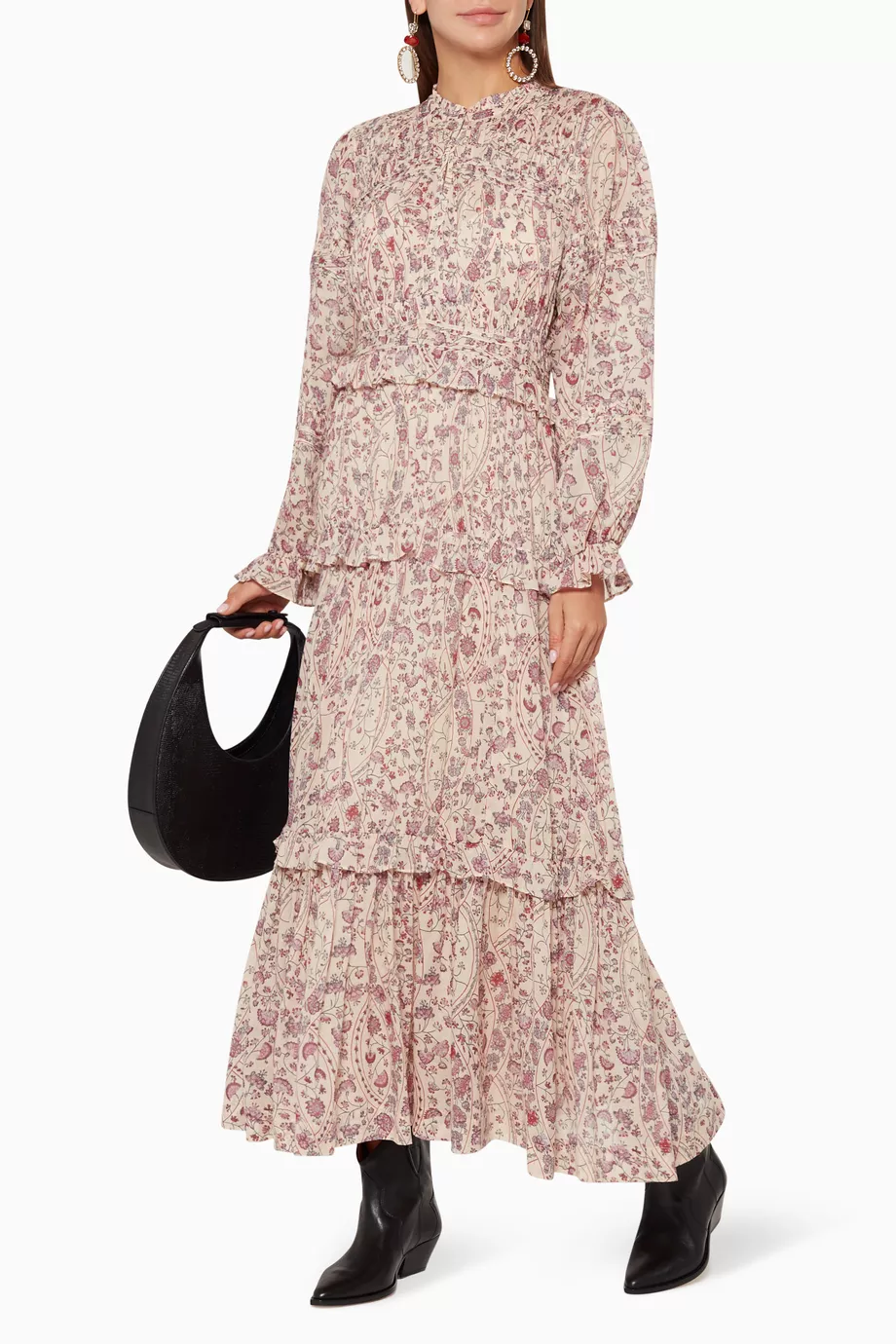 ワンピース ISABEL MARANT ETOILE Flower LongOnepiece ISABEL MARANT ETOILE Flower LongOnepiece（Isabel Marant