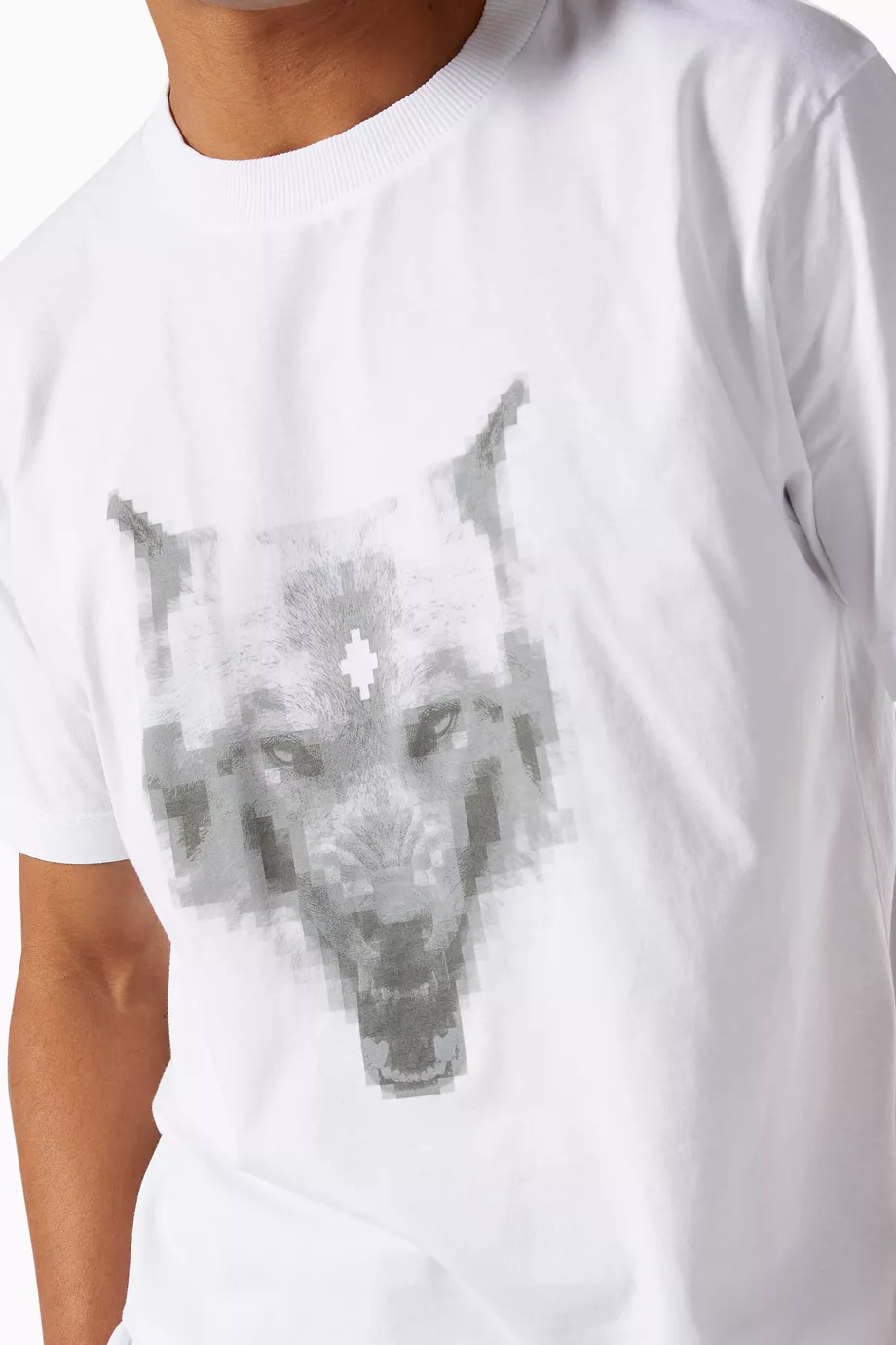 トップス marcelo burlon wolf graphic tee archive marcelo burlon