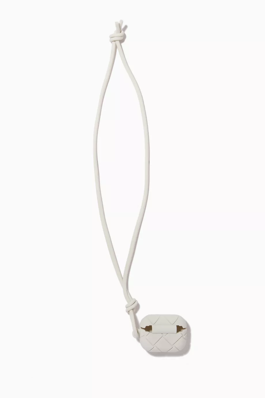 Buy Bottega Veneta White AirPods Pro Case in Intrecciato Rubber