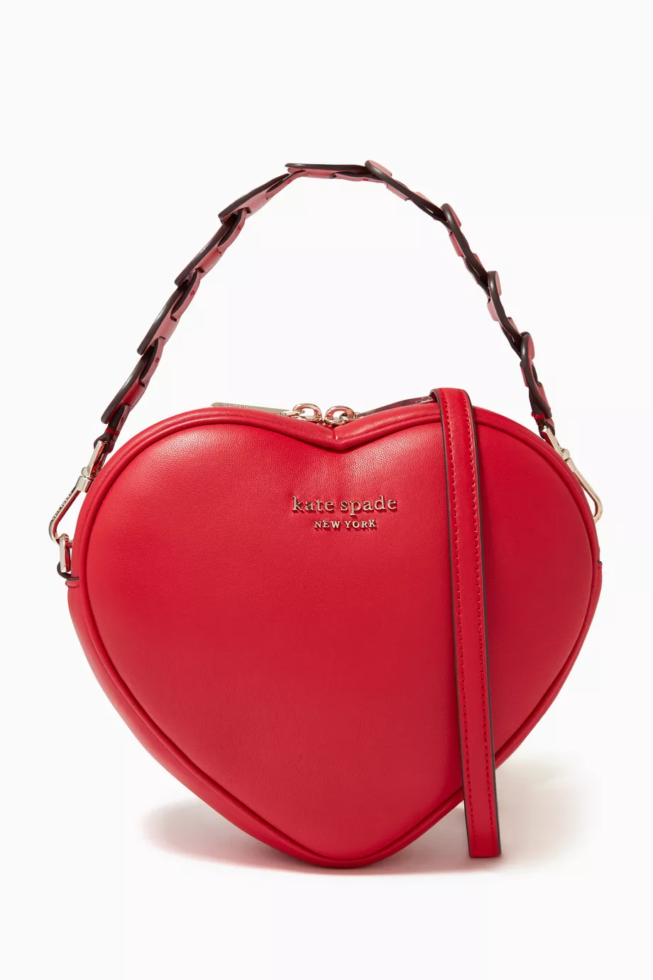 Buy Kate Spade New York Burgundy Heartbreaker 3D Heart Crossbody