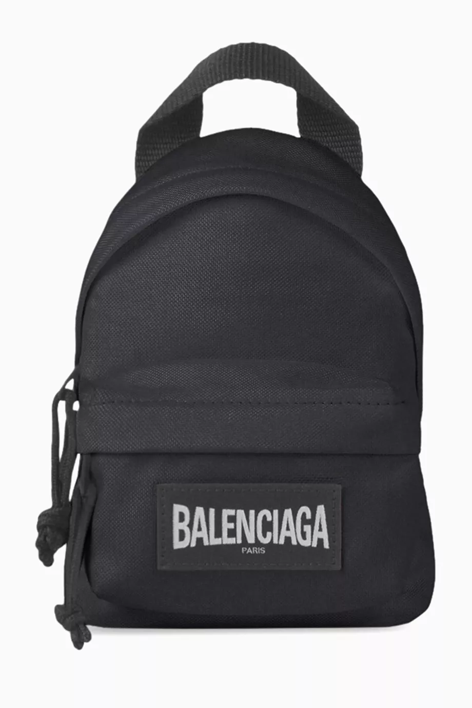 送料無料の通販 Buy Balenciaga Black Oversized Mini Backpack in Recycled バッグ