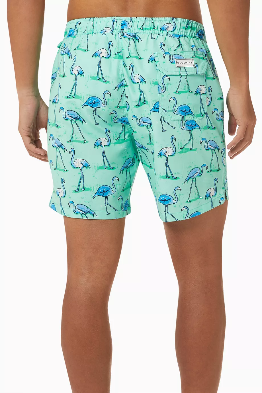 Buy Bluemint Green Arthus Swim Shorts for Men Online Ounass Kuwait