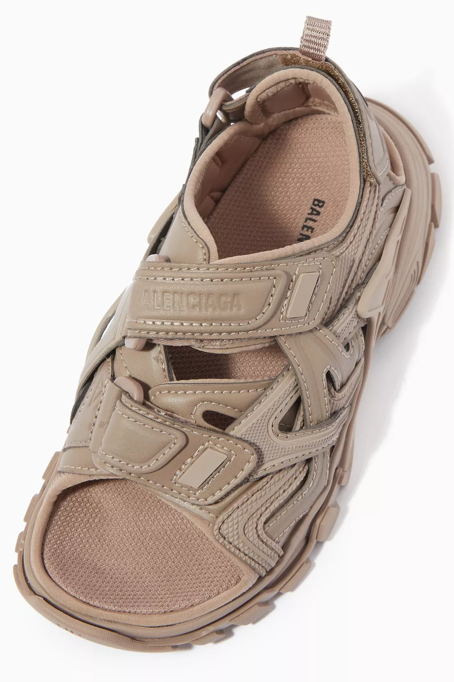 Balenciaga sandals mens brown top