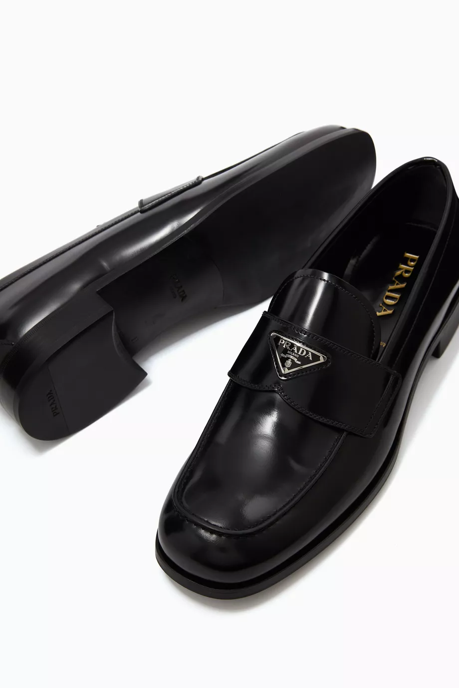 Prada moccasins mens deals