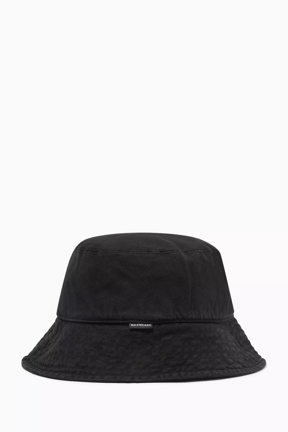 Buy Balenciaga Black Bucket Hat in Cotton-blend for Men