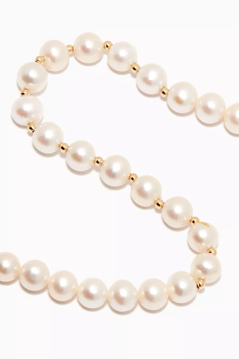 Buy Damas Yellow Kiku Freshwater Pearl Strand in 18kt Yellow Gold for Women Online Ounass Kuwait