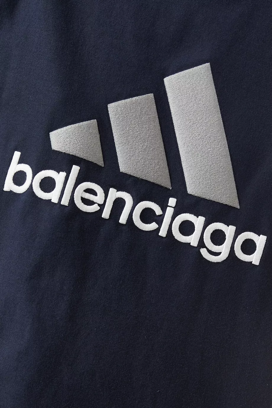 Buy Balenciaga Blue x Adidas Oversized T-shirt in Cotton for