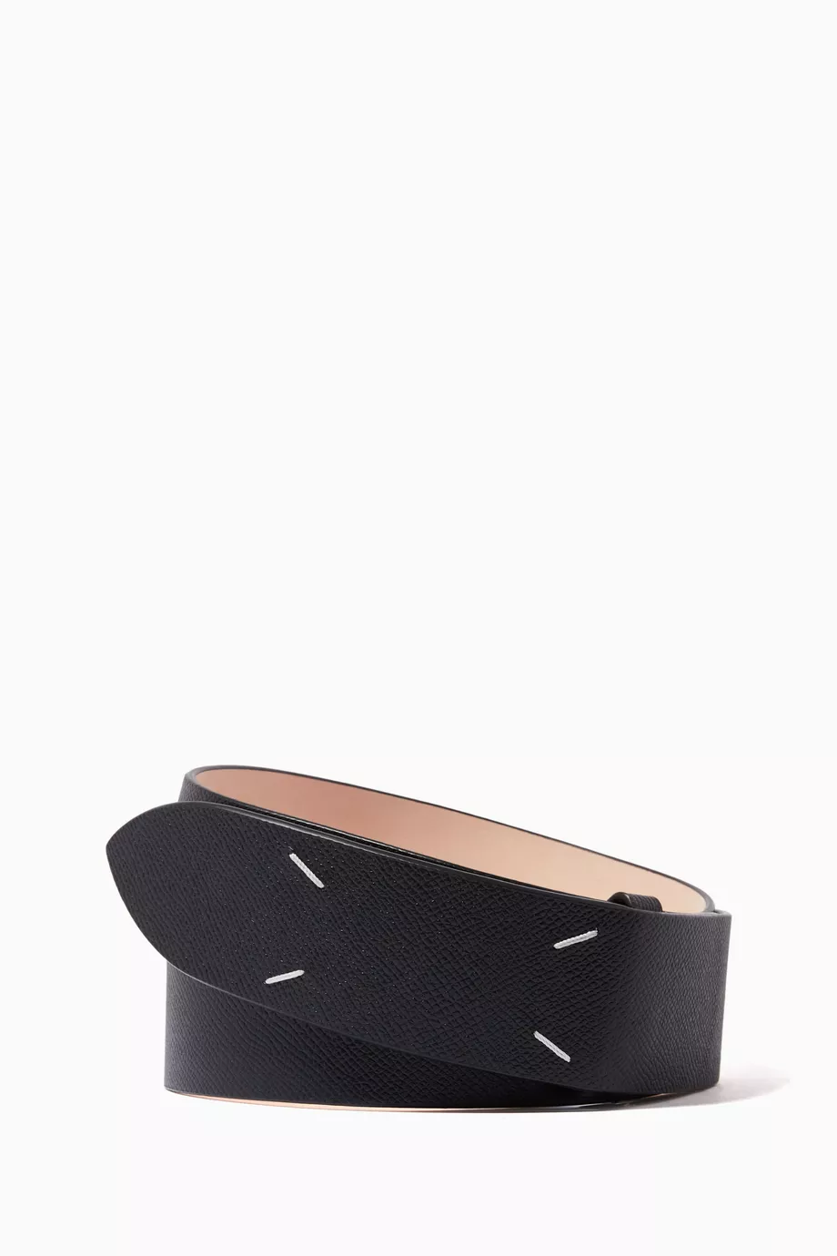 【関税&送料込】Maison Margiela Four Stitches Belt Maison Margiela – Four Stitches Belt Black