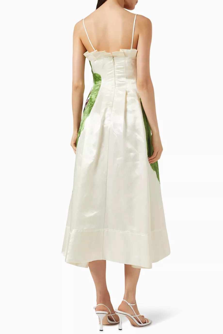 sakura falls fleur midi dress Fleur Floral Print Midi Dress – All About May