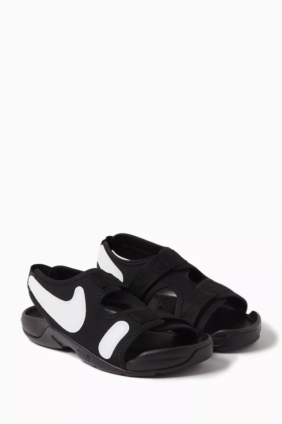 Buy Nike Black Sunray Adjust Sandals in Textile for UNISEX