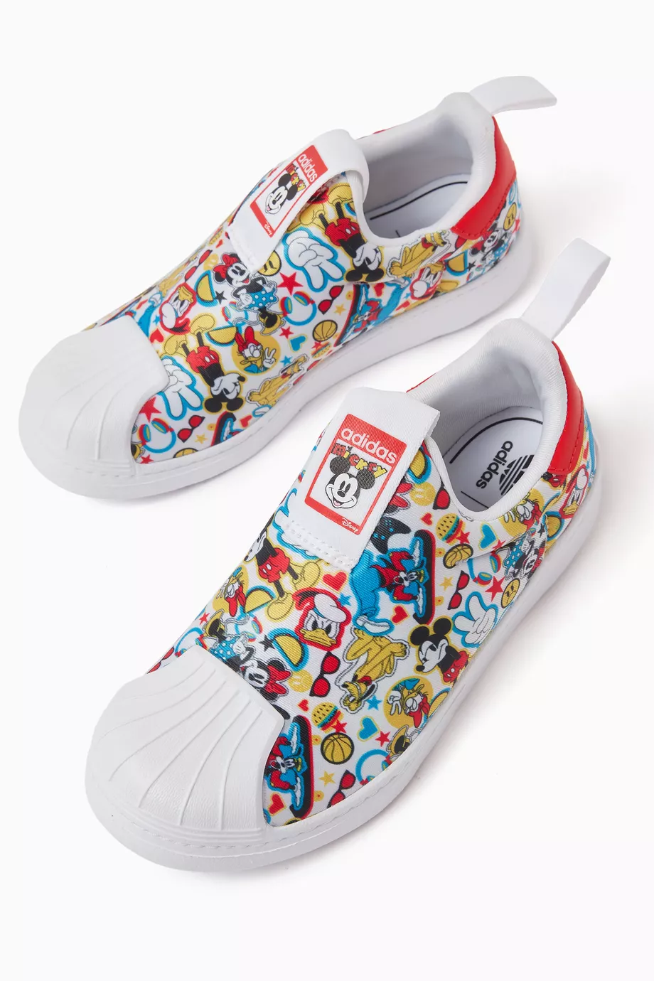 adidas gazelle silver green womens KIDS ADIDAS DISNEY MICKEY MOUSE adiFOM SUPERSTAR 360 (CORE BLACK / CLOUD  WHITE / BETTER SCARLET)
