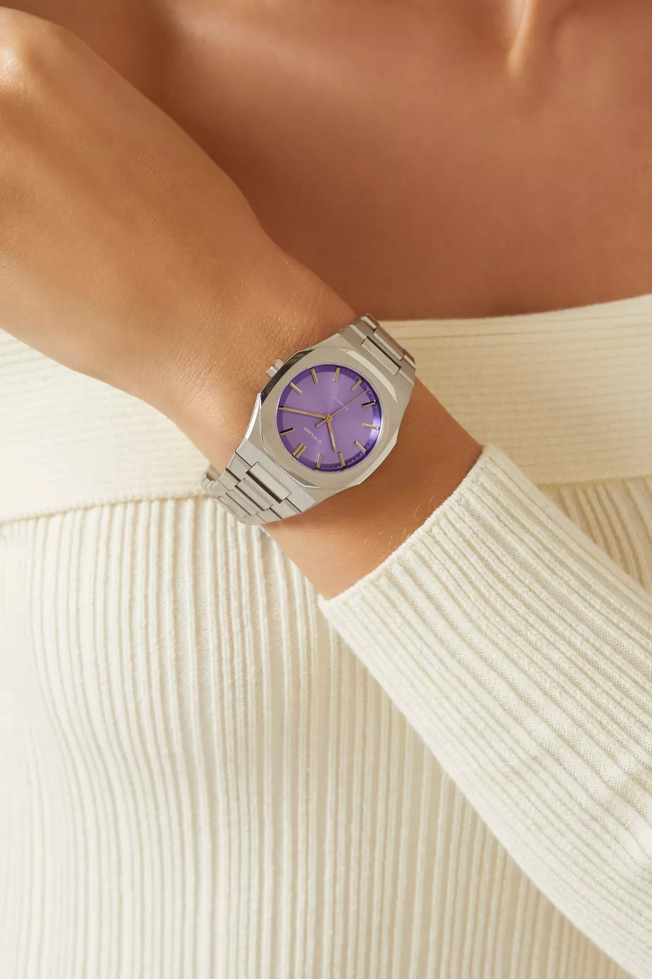 D1 MILANO★Automatico ブレスレット自動巻 36mm [Liliac Code] D1 MILANO☆Automatico ブレスレット自動巻 36mm [Liliac Code