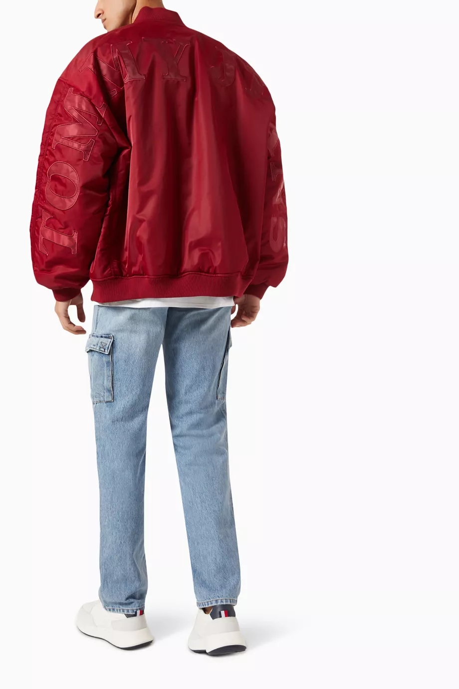 Tommy jeans recycled nylon bomber jacket new arrivals