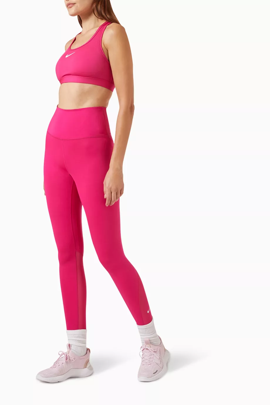Buy Nike Pink One Dri-FIT High-rise ⅞ Leggings for Women Online