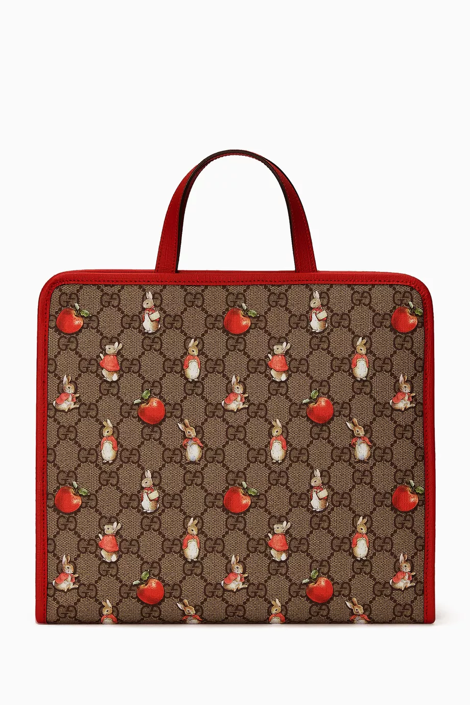 Buy Gucci Multicolour Peter Rabbit x Gucci Tote Bag in GG Supreme