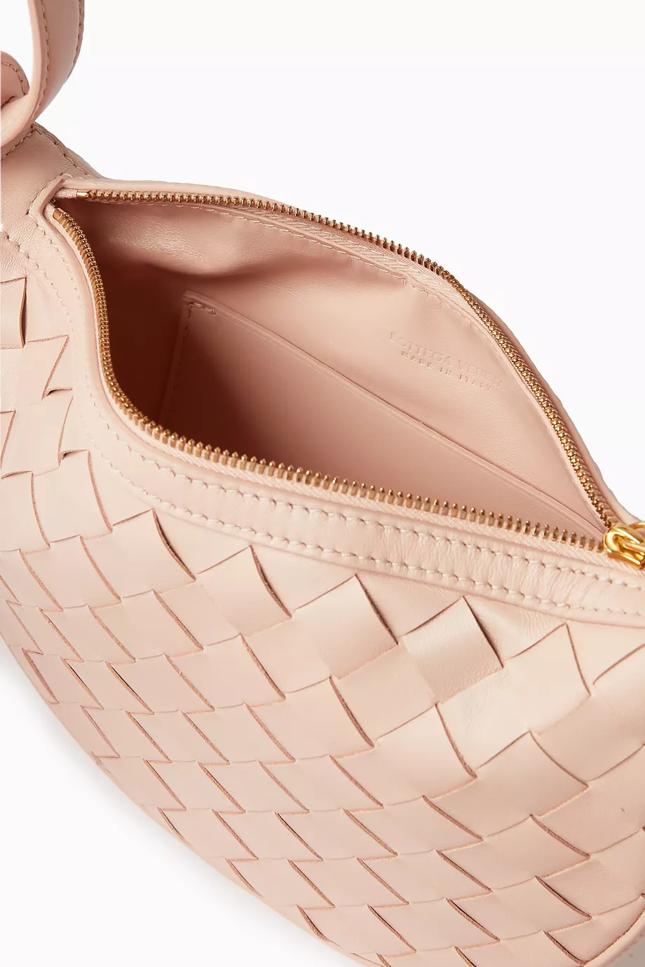 ショルダーバッグ・ポシェット Bottega Veneta Light Pink Leather Mini Sunris 216769555_pink_cu.jpg?ts=