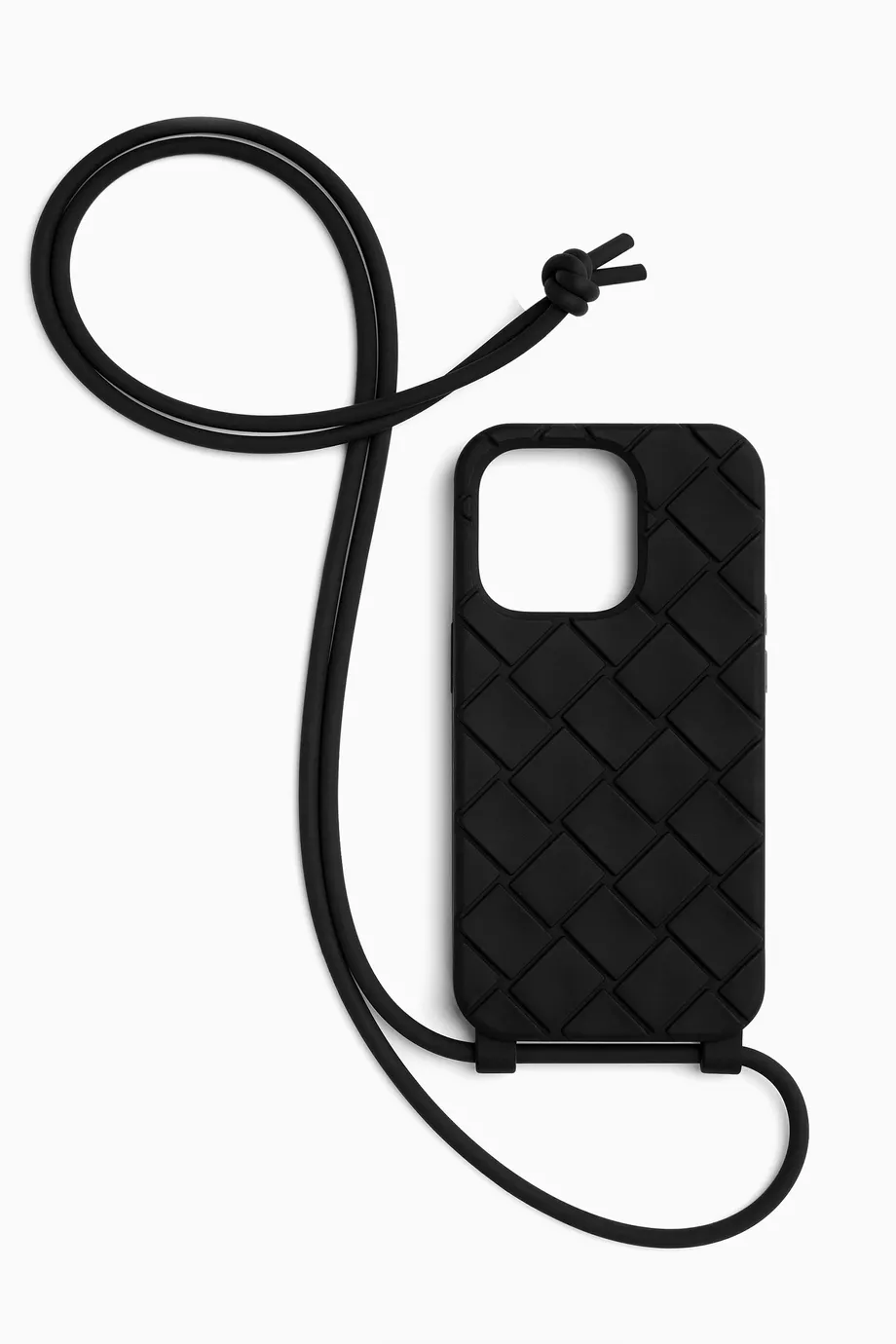 【美品】iPhone15proMAX BOTTEGA VENETA 黒 Buy Bottega Veneta Black iPhone 15 Pro Case and Strap in