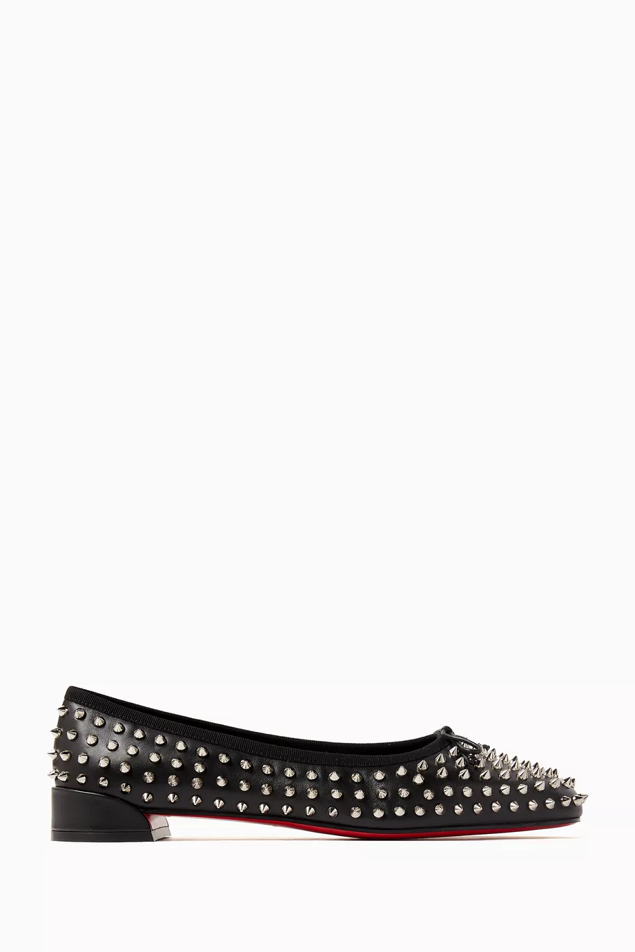 Christian louboutin spike flats outlet