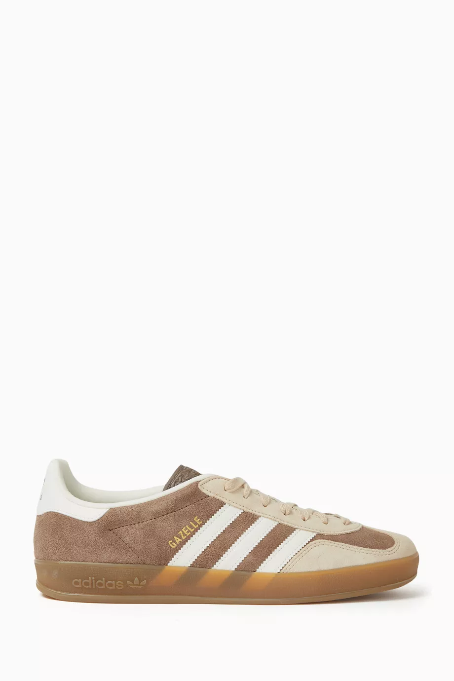 Buy adidas Brown Gazelle Indoor Sneakers in Suede for Men Online | Ounass  Kuwait