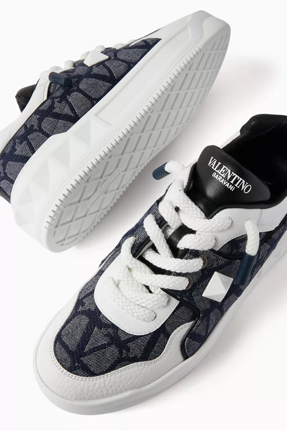 スニーカー Valentino Garavani Cityshore Sneakers In Toile Iconographe K 20848108_50728684_600.jpg