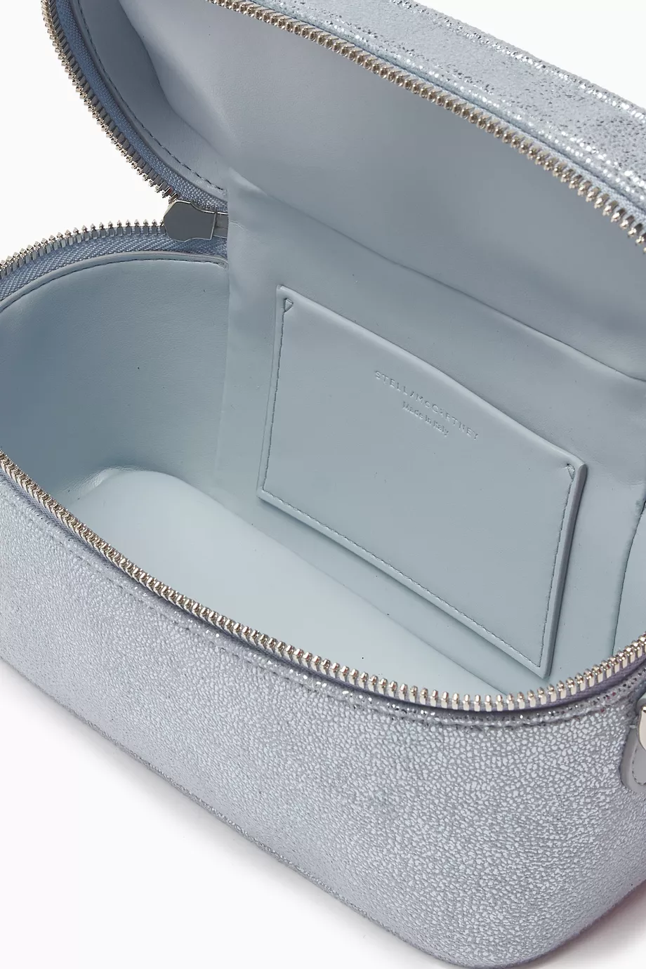 Buy Stella McCartney Blue Falabella Cosmetic Case in Eco
