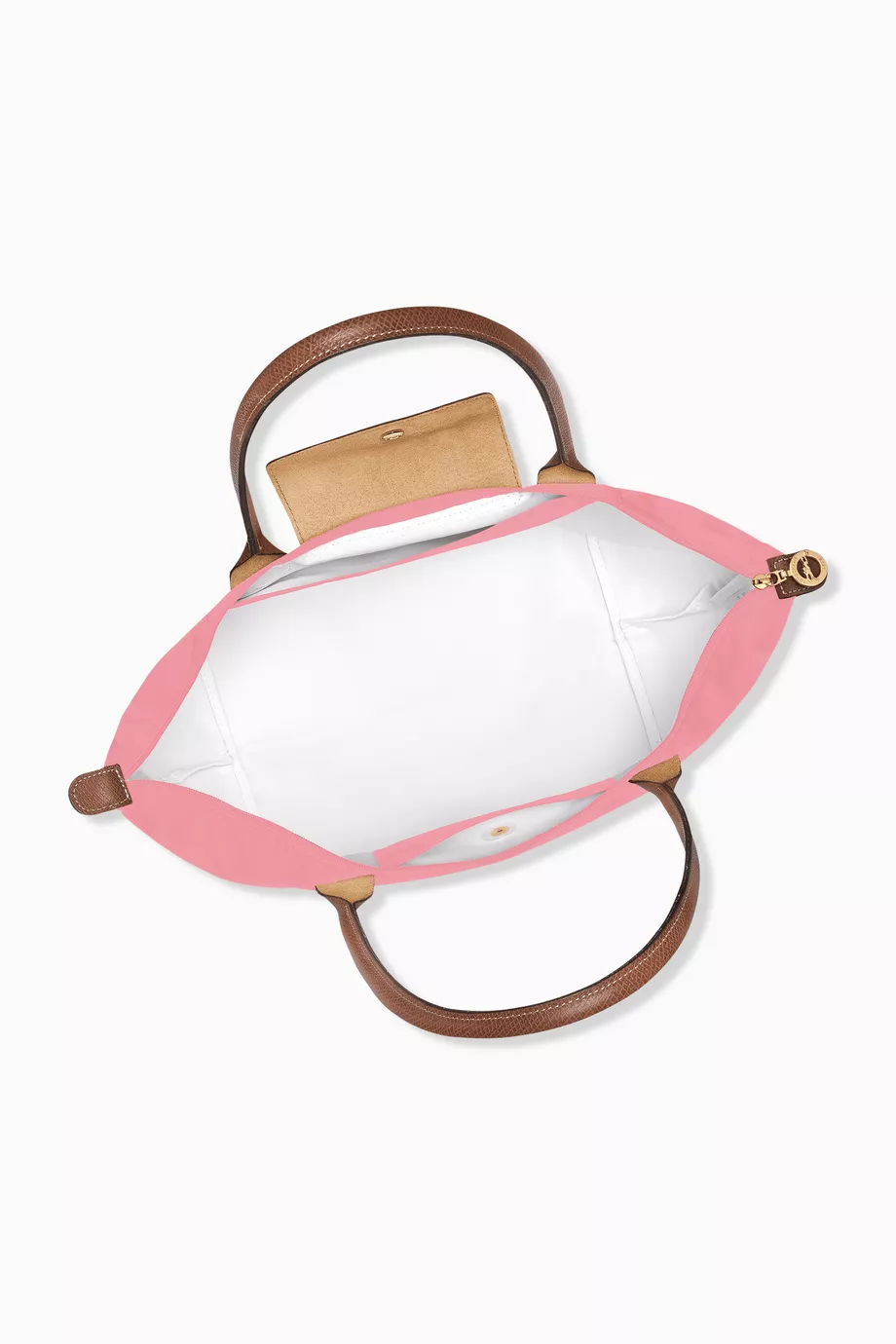 Buy Longchamp Pink Large Le Pliage Original Tote Bag in Canvas for