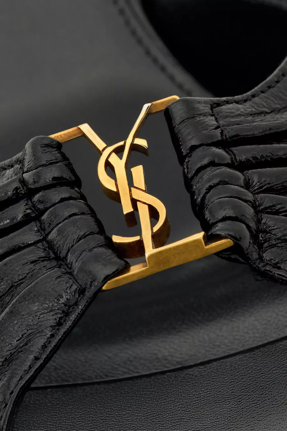 【関税＆送料込み】Saint Laurent Babylone 90 Pump Shoes Babylone 90 leather sandals in black - Saint Laurent | Mytheresa