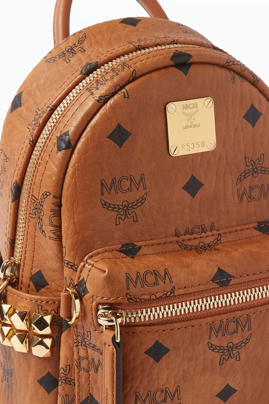 are mcm backpacks leather Stark Medium Backpack Black One Size Exterior front zip pocket is detachable and can be carried as a crossbody bag (strap included) Backpacks & Belt Bags |