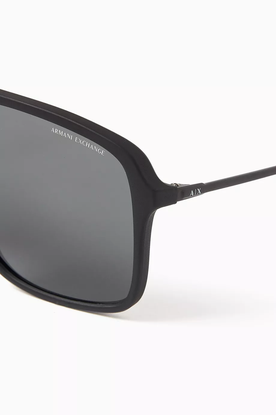 Buy Armani Exchange Black Aviator Sunglasses for Men Online