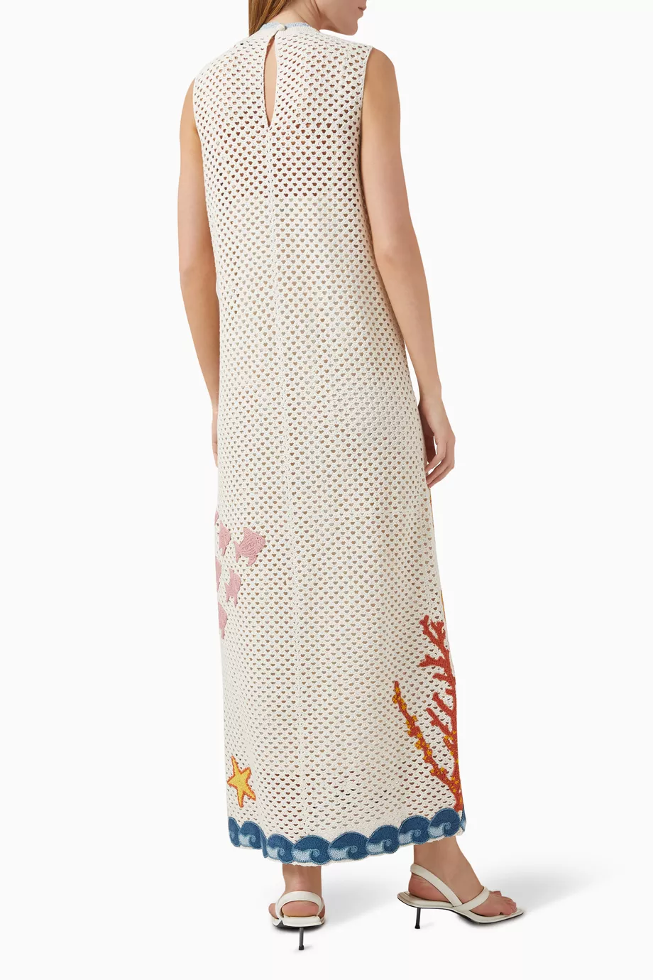 alemais crochet midi dress Ramona Crochet Midi Dress