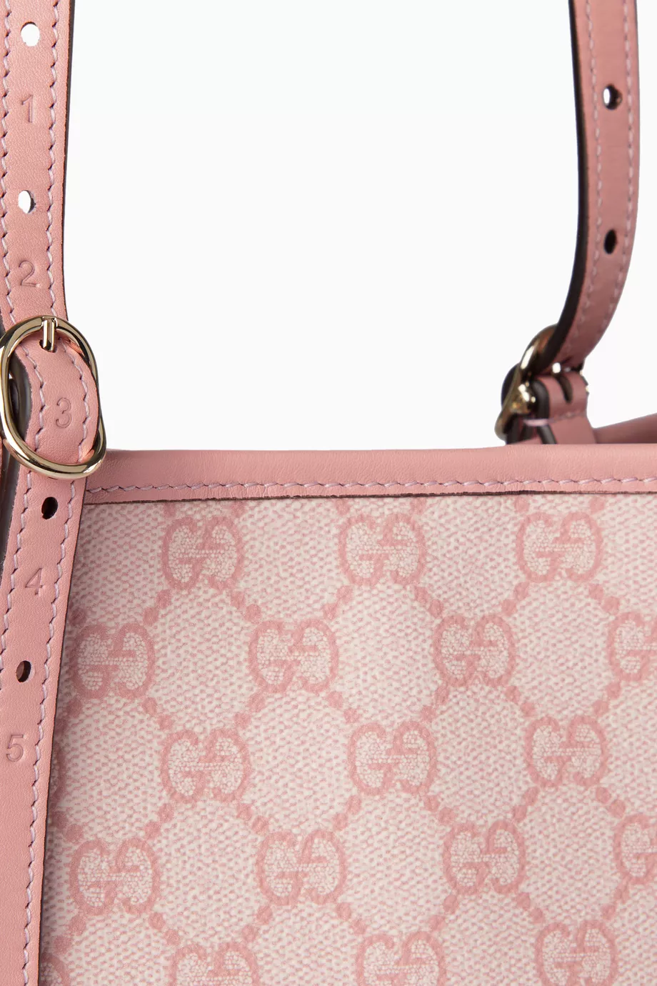 Gucci Tote Bag Canvas Pink Gucci Tote Bag In Beige Guccisima