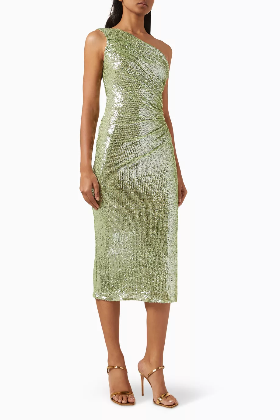 Needle & Thread Malia Sequin-embellished One-shoulder Ballerina Dress in  Mesh price in Kuwait | Compare Prices