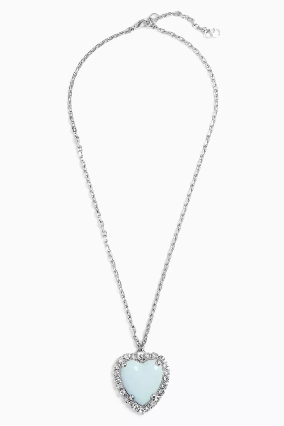 【関税込み】VALENTINO GARAVANI 'COEUR ' NECKLACE Buy Valentino Garavani Blue Coeur Hyperbole Swarovski
