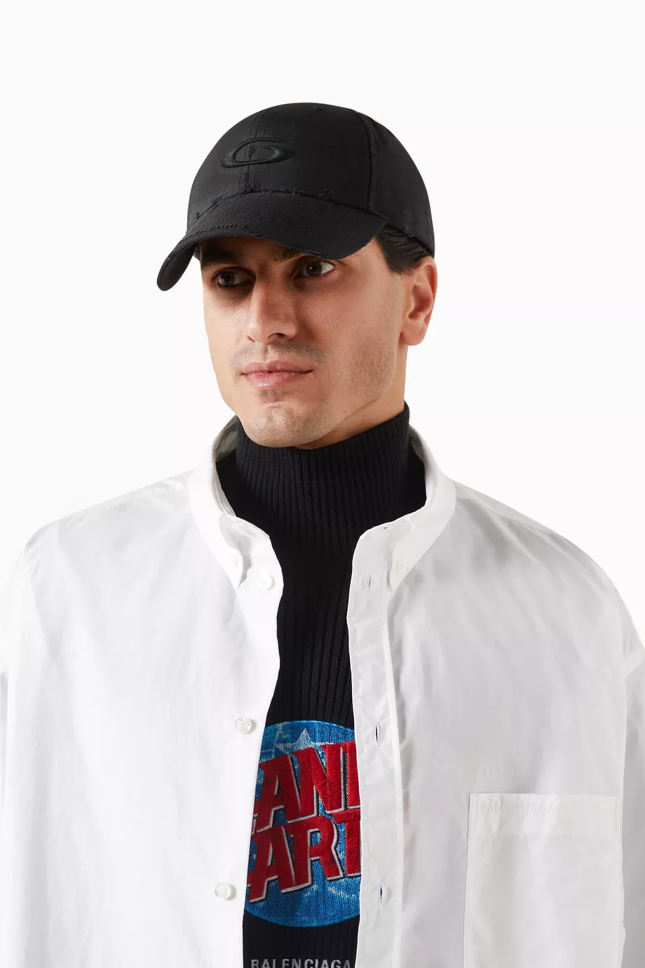 キャップ BALENCIAGA 'Cargo Sports Loop Icon' cap Sports Loop Icon Cargo Cap in Black | Balenciaga US