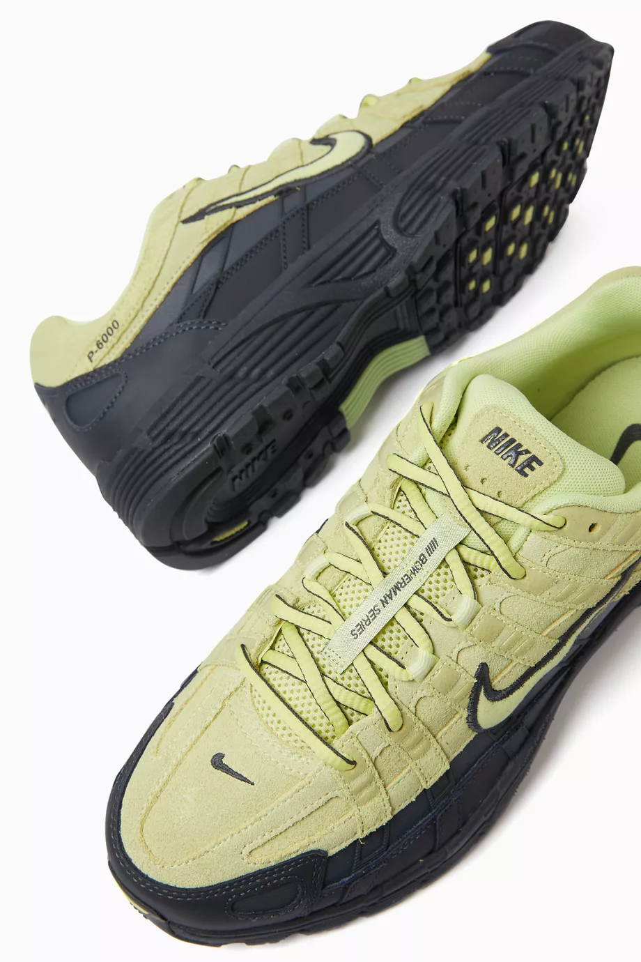 Buy Nike Yellow P-6000 Sneakers in Mesh for Men Online Ounass Kuwait