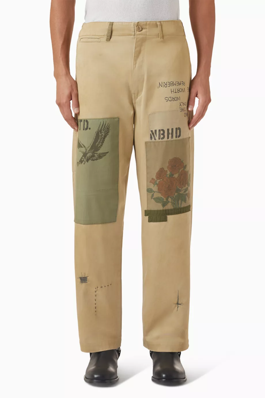 Buy Neighborhood Neutral x OOTD Savage Chino Pants in Cotton for