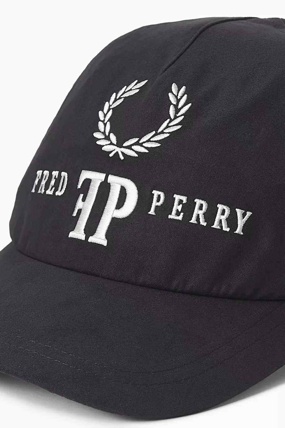 Buy Fred Perry Blue Monogram Cap in Microfibre for Men Online